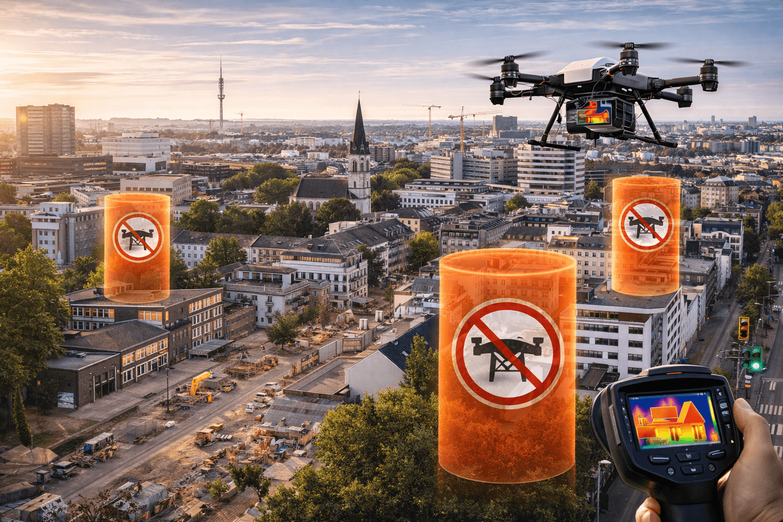 Réglementation drone en zone urbaine : ce que dit la loi en 2026