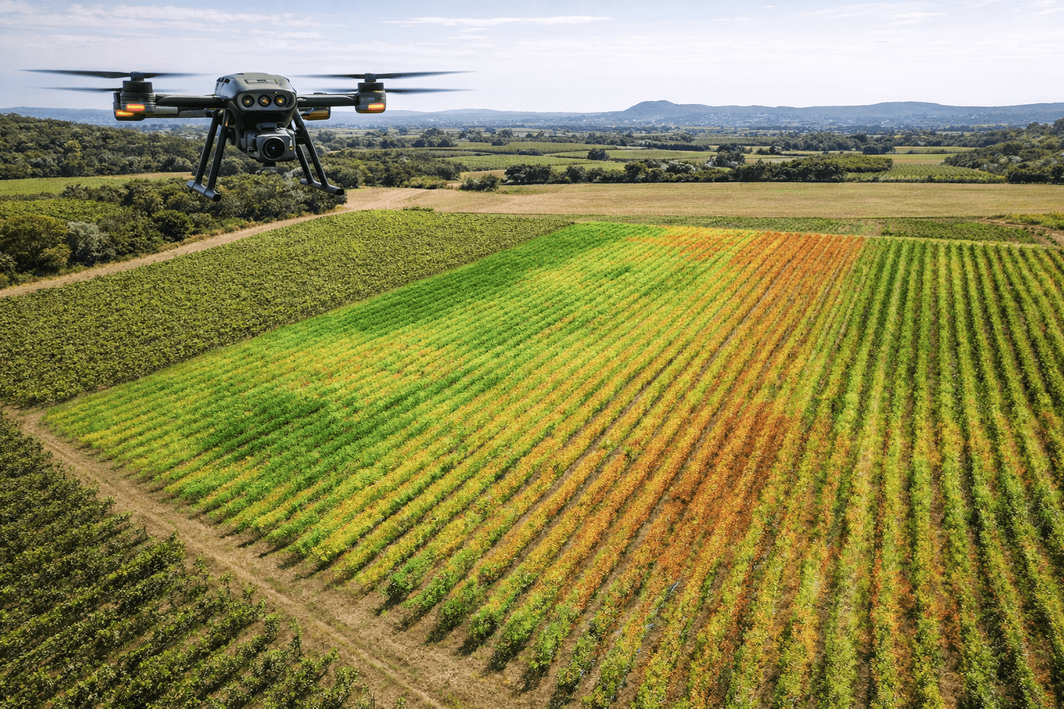 Analyse NDVI des cultures par drone : agriculture de précision et cartographie des parcelles