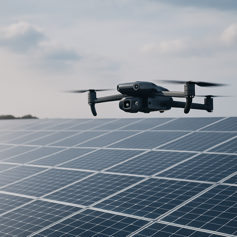 Nettoyage de panneaux photovoltaïques sur bâtiment agricole